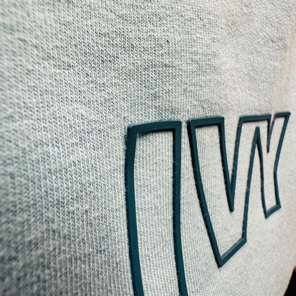 Ivy Park Womens Logo Crewneck Long Sleeve Sweatshirt Mint Blue Size S - Picture 7 of 8
